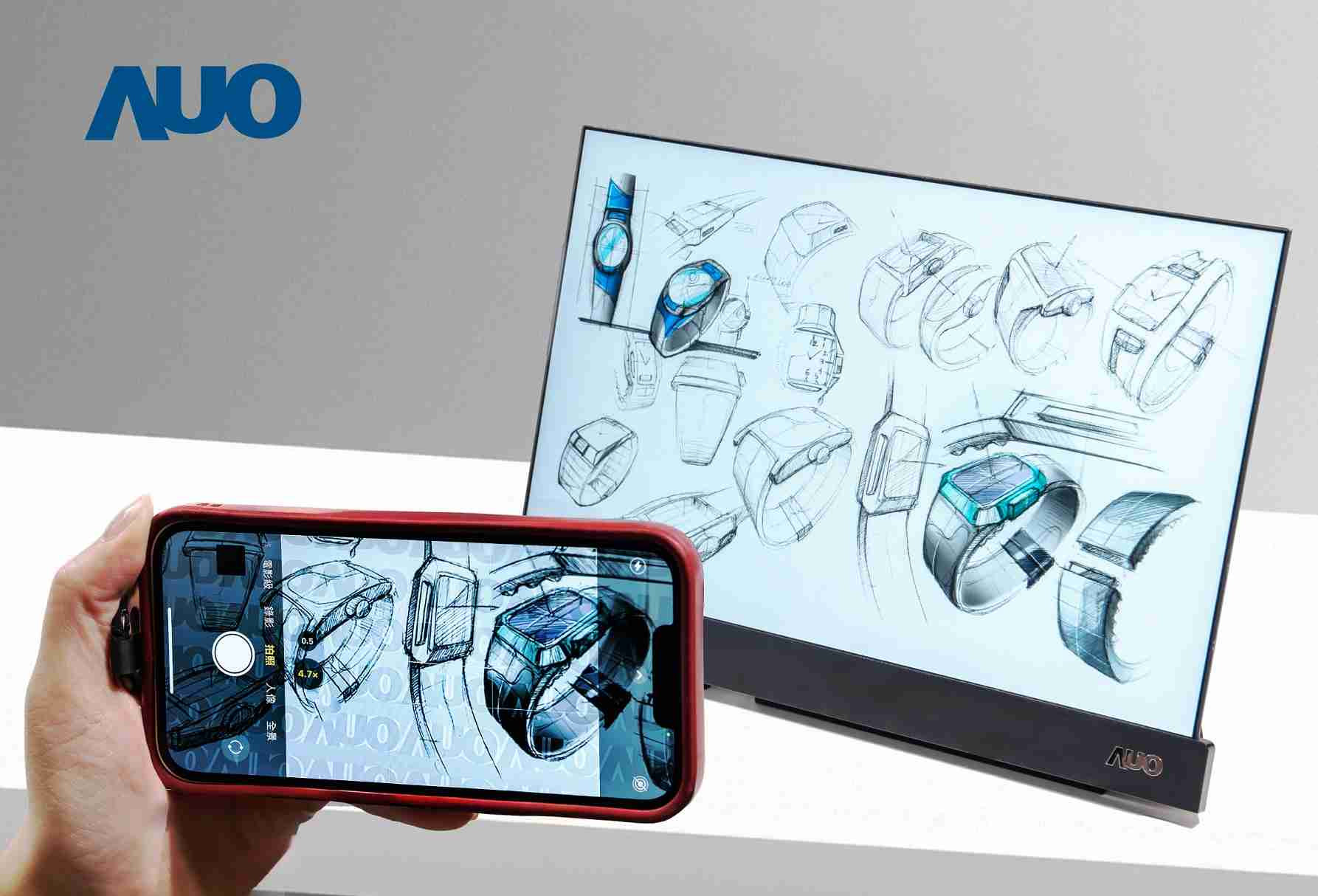 财神娱乐16吋防窥显示器，，，采用人眼无法察觉、、、相机拍摄时才显现的隐藏式水印技术，，未来可结合AI镜头侦测周围环境，，，，实时开启或关闭水印，，，大幅提升在公共场域使用显示器的安全性